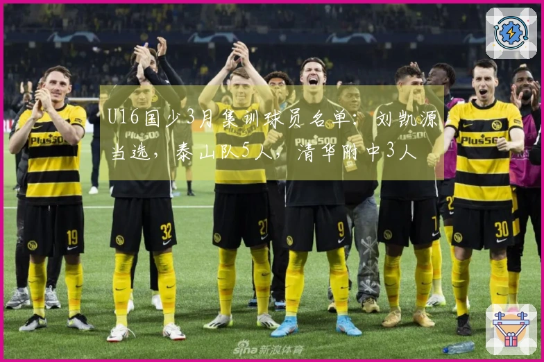 U16国少3月集训球员名单：刘凯源当选，泰山队5人，清华附中3人